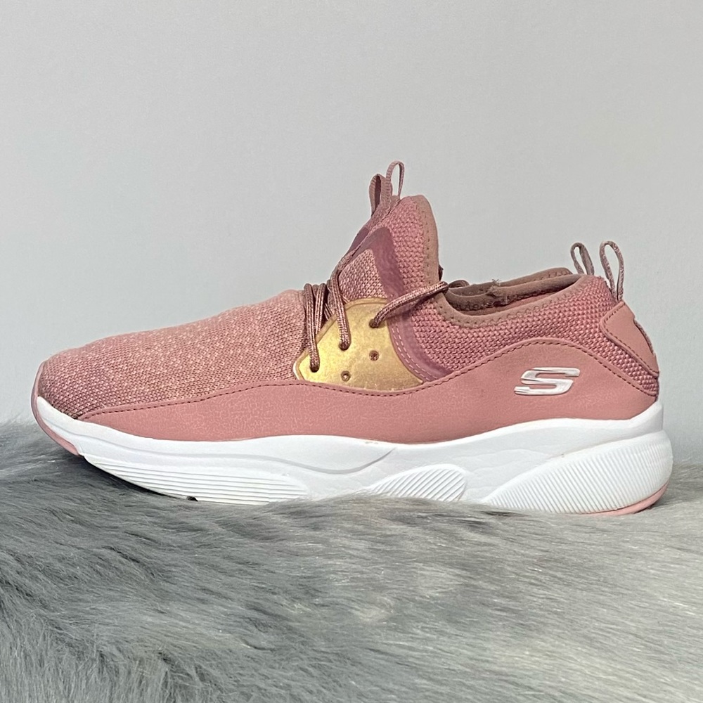 Skechers Meridian Memory Foam Pink Running Shoes